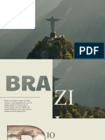 Brazil PowerPoint Morph Animation Template Green Variant
