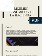 Regimen Económico y de La Hacienda