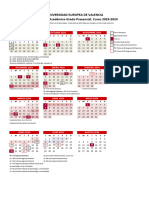 UEV Calendario Academico 23-24 Grado F2F ESP
