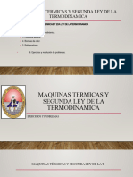 Maquinas Térmicas y 2da Ley Termodinamica