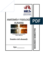 Antología Anatomía y Fisiología Humana 2