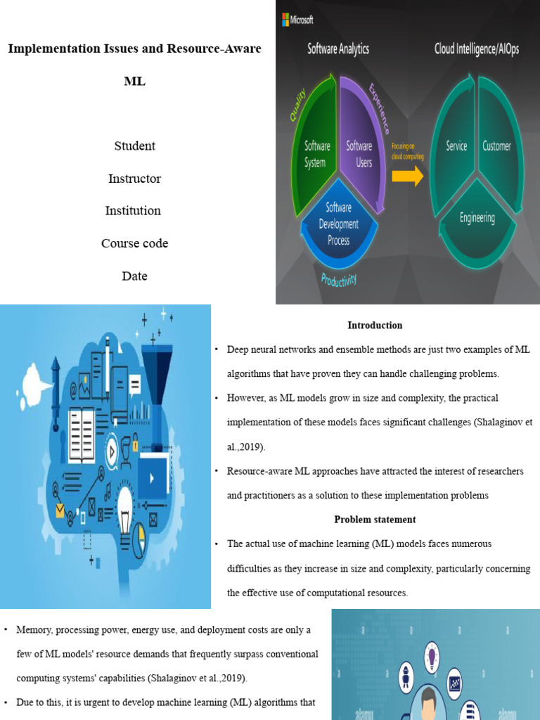 Resource-Aware Machine Learning Challenges | PDF | Machine Learning ...