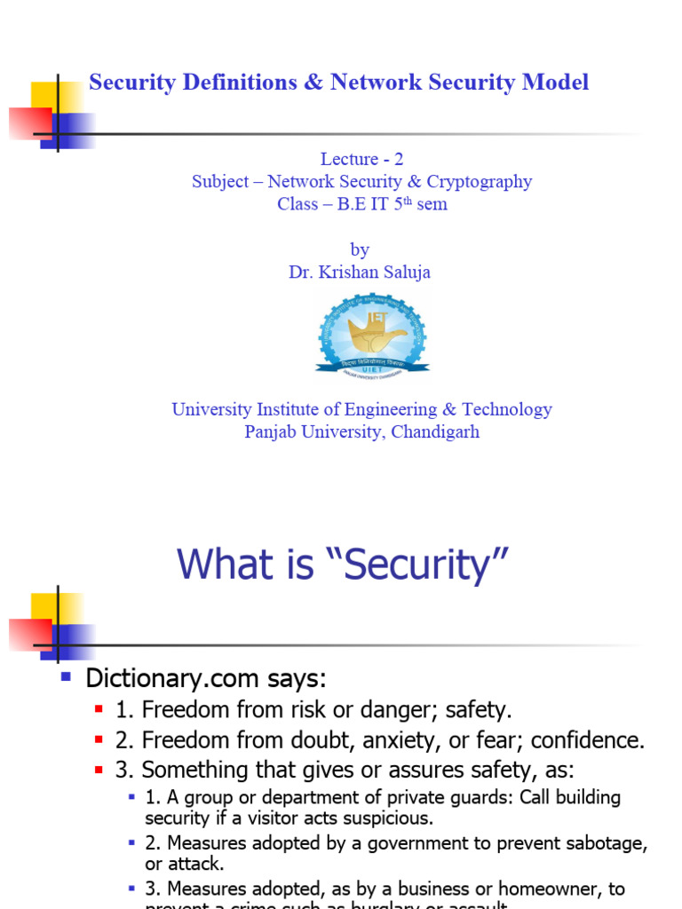 Network Security Concepts Explained | PDF | Information Security ...