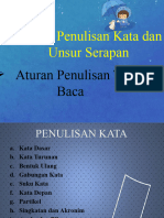 Penulisan Kata Unsur Serapan Tugas Kelom