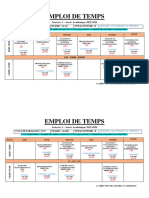 Edt Dut+Iim Niv2 SM 25 Au 30 Septembre 2023