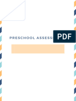 Preschool Assesment Resources