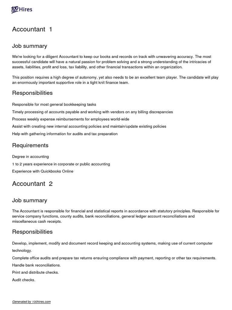 Accountant Pdf Accounting Bookkeeping