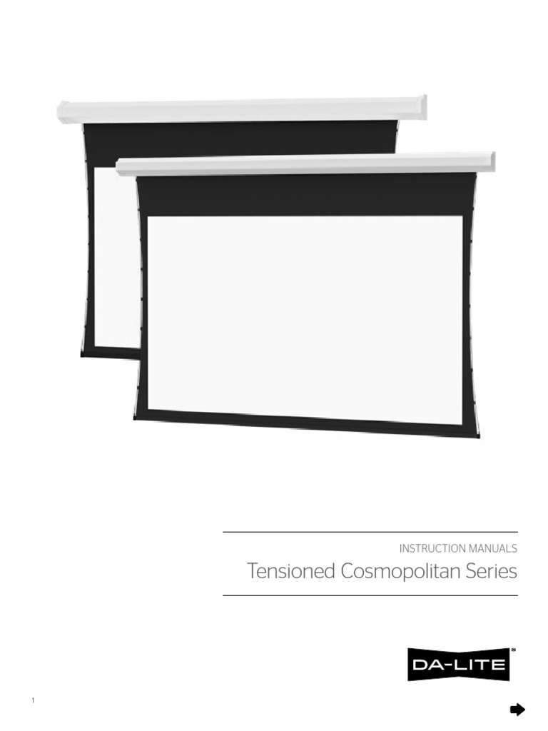 Tensioned Cosmopolitan Series Instruction Manuals | PDF | Switch ...