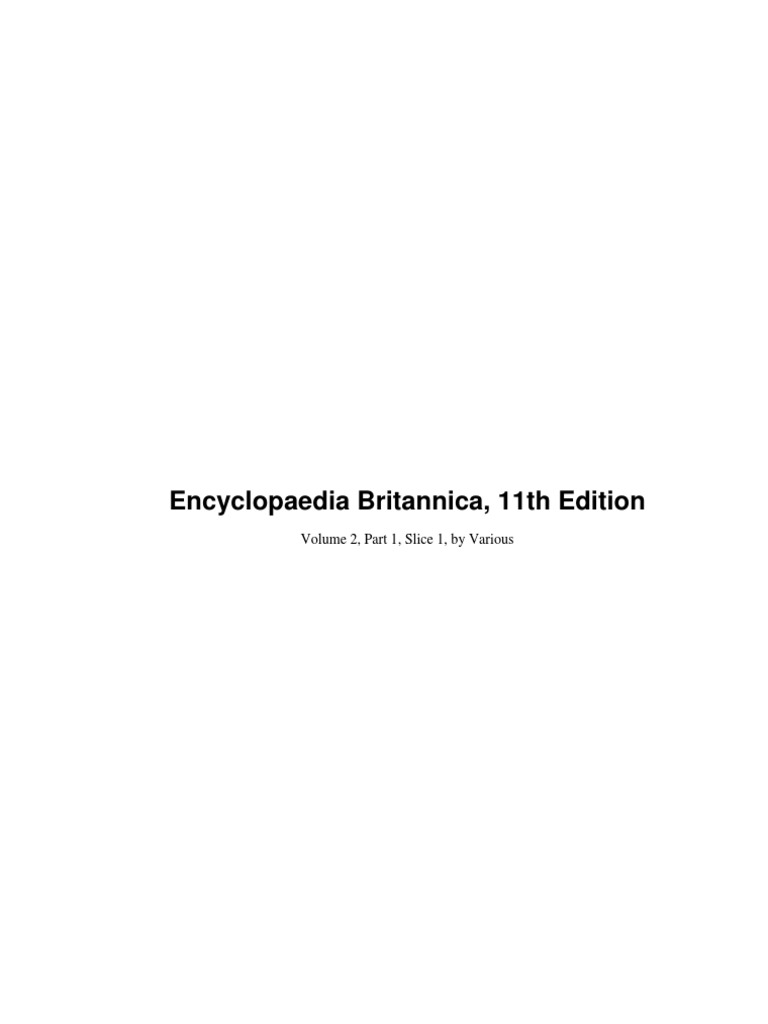 Encyclopaedia Britannica 11th Edition Angel Bible