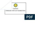 Tahfidz Terbaik Jurusan Marketing