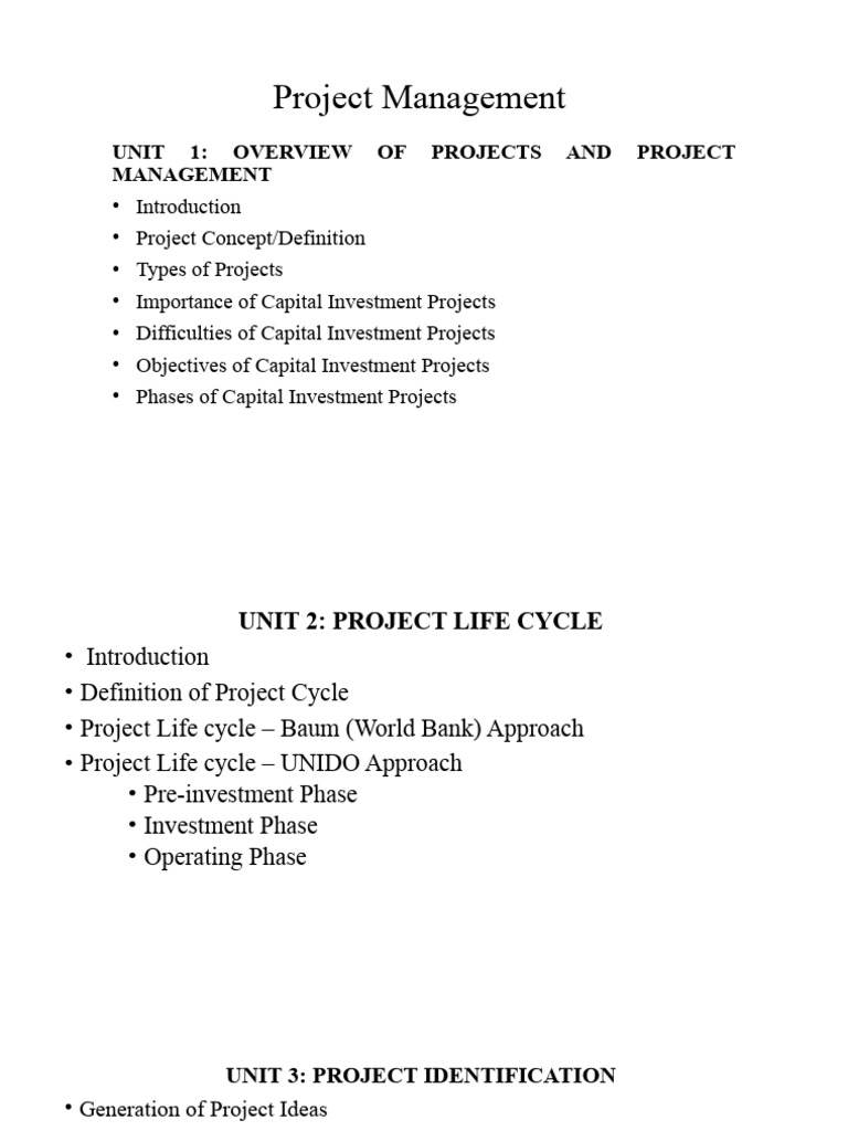 Project Management | PDF