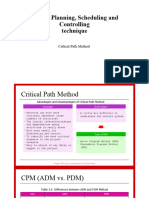 Project Planning, Scheduling and Controlling