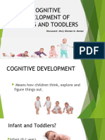 Cognitive Development of Infants and Toodlers