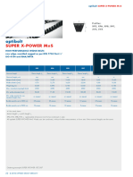 Optibelt SUPER X POWER Length Range