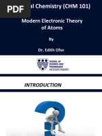 CHM 101: General Chemistry I Notes | PDF | Chemical Bond | Ionic Bonding