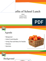 Lunch Presentation Template