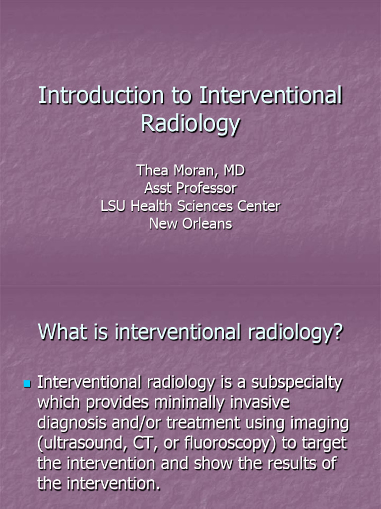 Nah Interventional Radiology