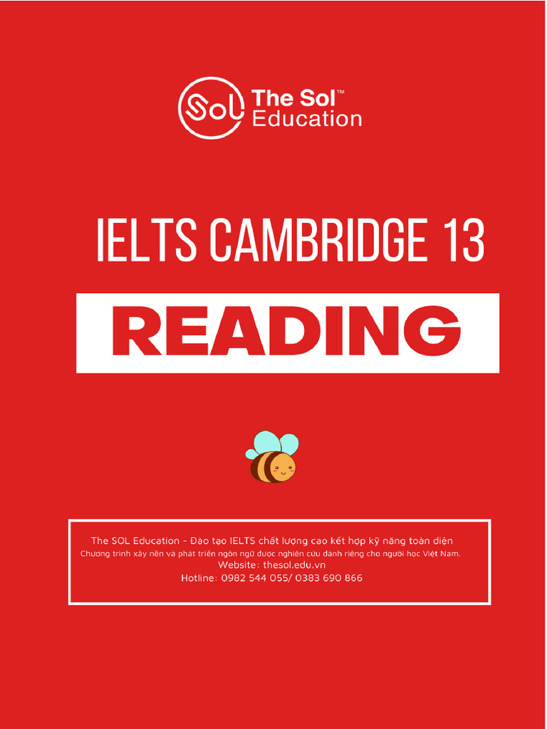 Chữa Đề Cambridge 13 - Thesol.edu.Vn | PDF | Emotions | Psychology