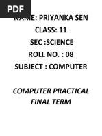 Computer Practical