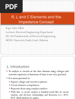 R, L and C Circuits PDF