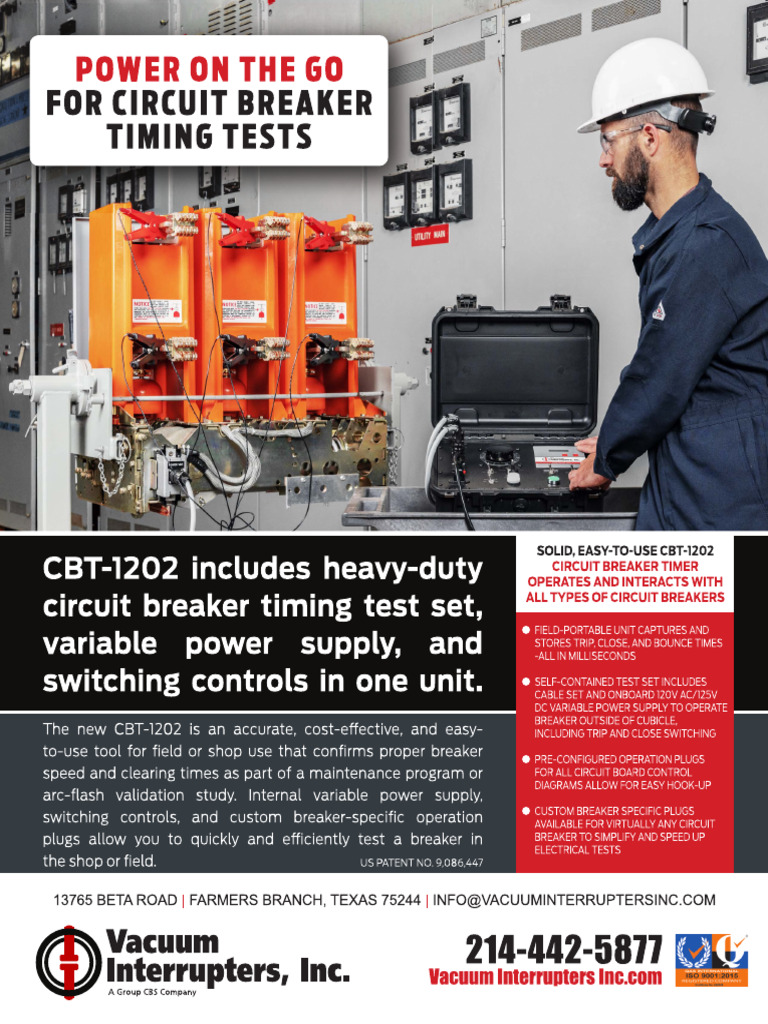Circuit-Breaker-Timer-Model-CBT-1202 | PDF