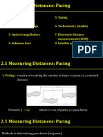 2 Measuring Horizontal Distances