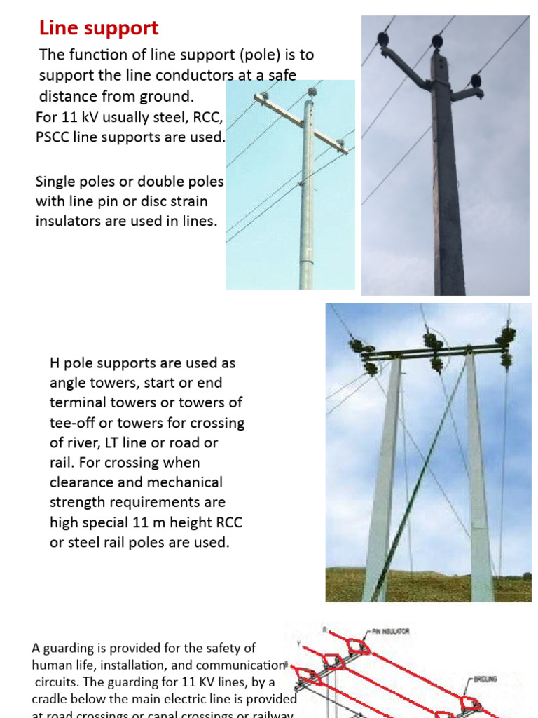 11 kV Line Guarding and Safety Measures | PDF | Electrical Engineering ...