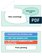 Ilmu Sosiologi PDF