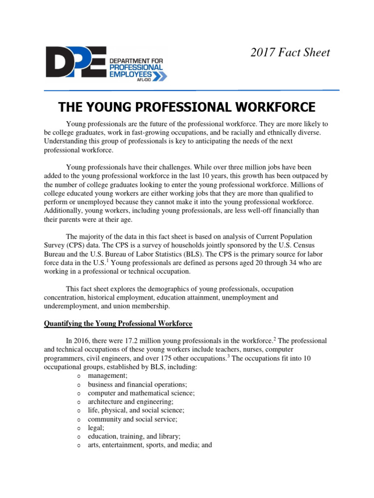 Young+Professionals+2017 FINAL+Format+Update | PDF | Finance & Money ...