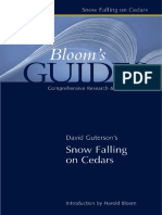 Harold Bloom - David Guterson's Snow Falling On Cedars (Bloom's Guides) (2004)