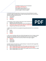 Health Assessment Test Drills