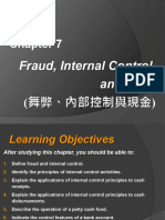 Chapter 7 - Fraud, Internal Control, and Cash