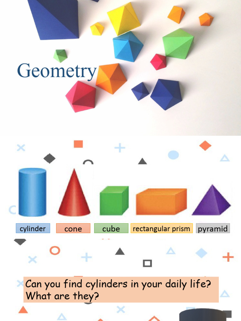 Everyday Geometry Shapes Explained | PDF
