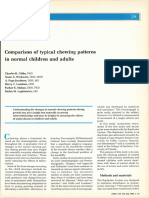Gibbs, Lundeen Et Al1982 - Comparison of Typical Chewing Patterns in Normal Children and Adults