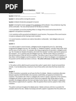 AGM Election Script for Chairperson | PDF | Voting | Group Decision Making