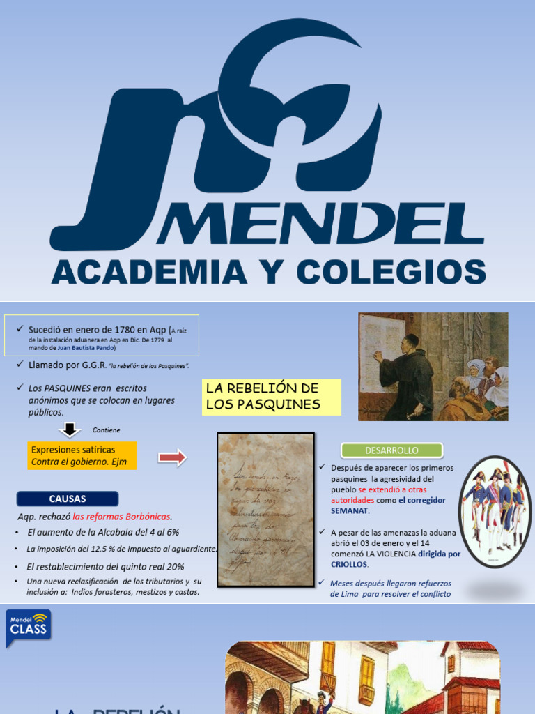 Rebelión de los Pasquines en Aqp | PDF