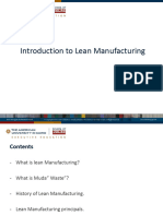3-Introduction To Lean Manufacturing - TQM - SS Run#57