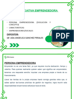 Semana 2 - Personas Emprendedoras, Evolucion y Concepto, Caracteristicas, Emprendedores Sociales