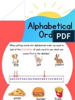 Alphabetical Order