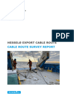 2021-HESSELØ EXPORT CABLE ROUTE-302 Export Cable Route Survey Report