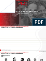 Aspectos Culturais Da Paraíba - PDF