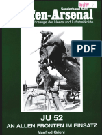 Sonderband - 65 - Ju-52 An Allen Fronten Im Einsatz (Waffen-Arsenal Sonderband S-65)