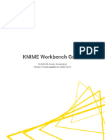 KNIME Workbench Guide