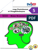 Edukasyong Pantahanan at Pangkabuhayan Home Economics: Ikalawang Markahan
