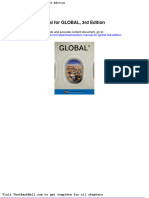 Solution Manual For Global 3rd Edition