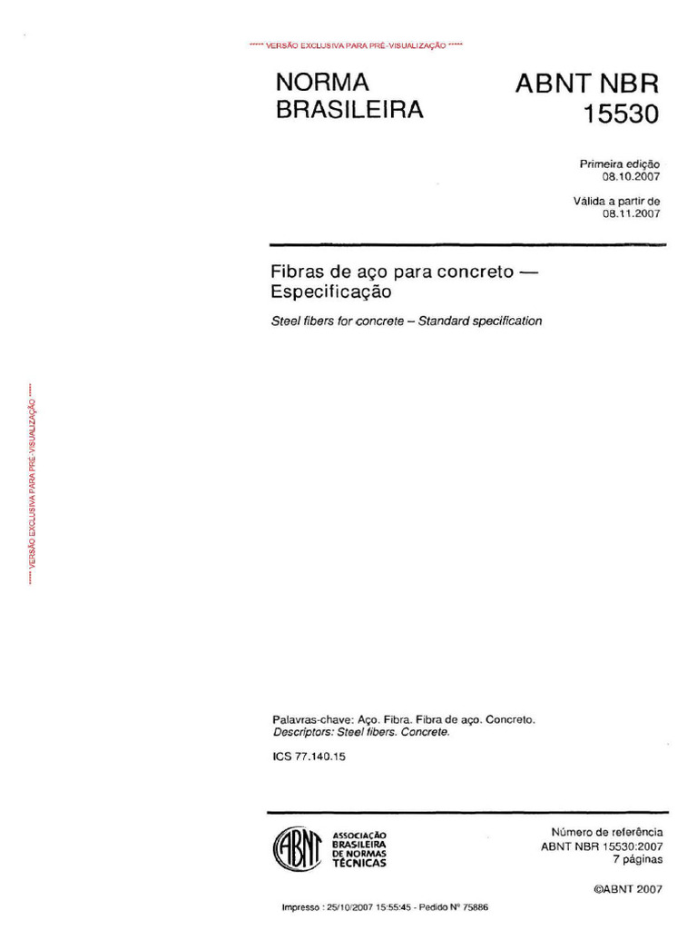 NBR 15530 | PDF