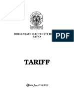 Schedule For Retail Tariff Rate and Terms & Condition of Supply For FY 2010 11