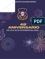 Programa de Actividades de Aniversario Ie