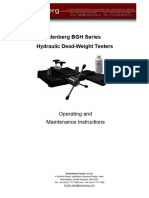 Budenberg BGH User Manual