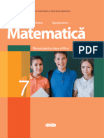 VII - Matematica (A. 2023, Limba Romana)